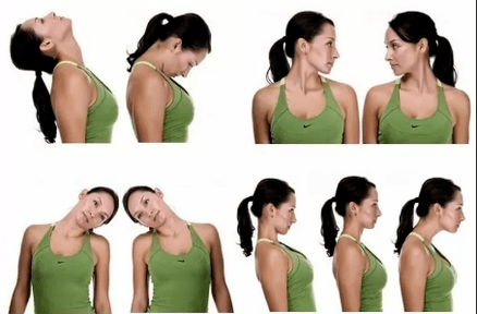 Exercise of cervical bone and chondropathy