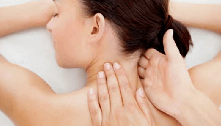 Massage for cervical osteochondral disease