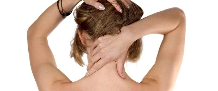 Self-massage of the cervical spine for osteochondrosis