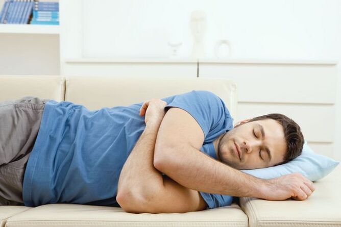 Poor sleeping posture is the cause of back pain